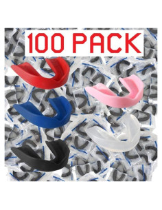 Guardia Bucal Ringside MMA 100 Unidades Negro