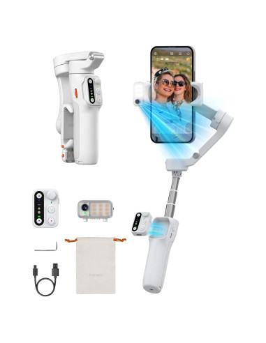 Estabilizador Gimbal Hohem iSteady V3 para Teléfonos - Blanco