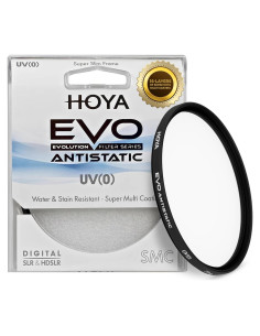 Filtro UV Antiestático Hoya EVO 72mm - Vidrio Óptico UV