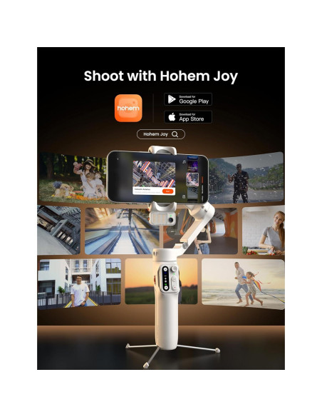 Estabilizador Gimbal Hohem iSteady V3 para Teléfonos - Blanco