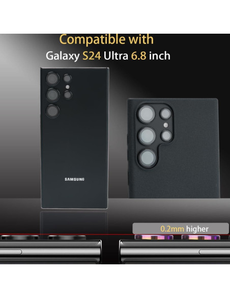 Protector de Lente de Cámara Rayorcon para Samsung Galaxy S24 Ultra