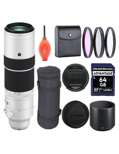 Fujifilm XF 150-600mm f/5.6-8 R LM OIS WR - Lente con Accesorios