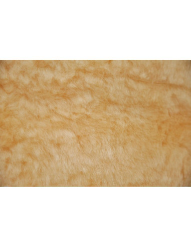 Cubierta de Asiento de Coche Eurow de Piel de Oveja Beige 142x58cm