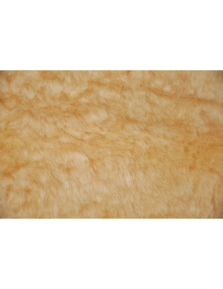 Cubierta de Asiento de Coche Eurow de Piel de Oveja Beige 142x58cm Cubierta de Asiento de Coche Eurow de Piel de Oveja Beige 142x58cm