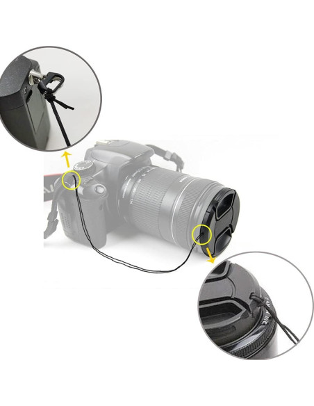 Funda de tapa frontal 37mm Fire-Rock para Olympus y Panasonic Funda de tapa frontal 37mm Fire-Rock para Olympus y Panasonic