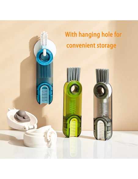 Paquete de 3 Cepillos de Limpieza Multifuncionales Faiwuoi