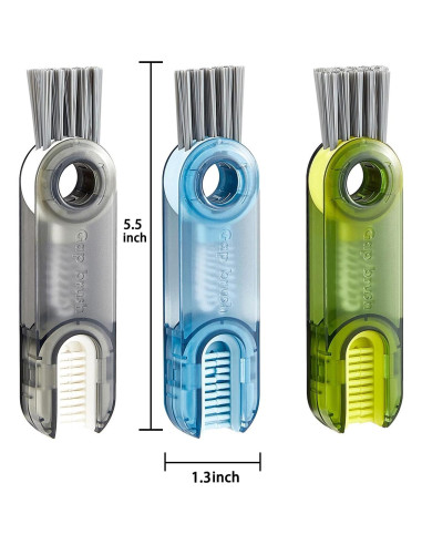 Paquete de 3 Cepillos de Limpieza Multifuncionales Faiwuoi
