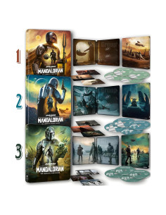 Mandaloriano Colección Completa 1-3 SteelBook 4K Ultra HD