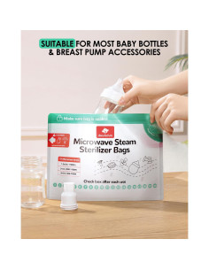 Bolsa de Esterilización a Vapor DEARLOMUM 8 Unidades Reutilizables 2