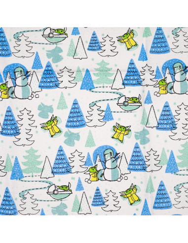 Toalla de Cocina Bioworld Star Wars Mandalorian Baby Yoda 48x63cm