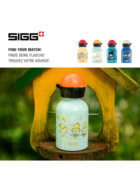 Botella de Agua Reutilizable SIGG Amigo Oso 0.3L Libre de BPA