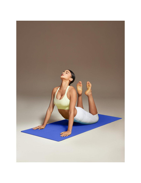 Alfombrilla de Yoga Heathyoga Antideslizante 183x66cm TPE