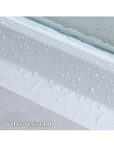 Cinta de Sellado de Ventanas MILEQEE 4.8cm x 20.1m Aislante