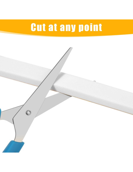 Cinta de Espuma Aislante Amzjjle 16 Pies 1.27 cm Blanco