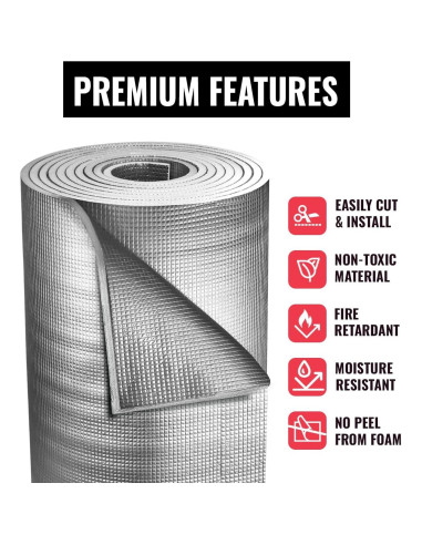 Rollo Aislamiento Reflectante SEALTECH 10mm 20.32x3.05m