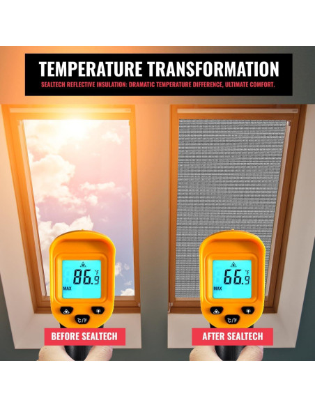 Rollo Aislamiento Reflectante SEALTECH 10mm 20.32x3.05m