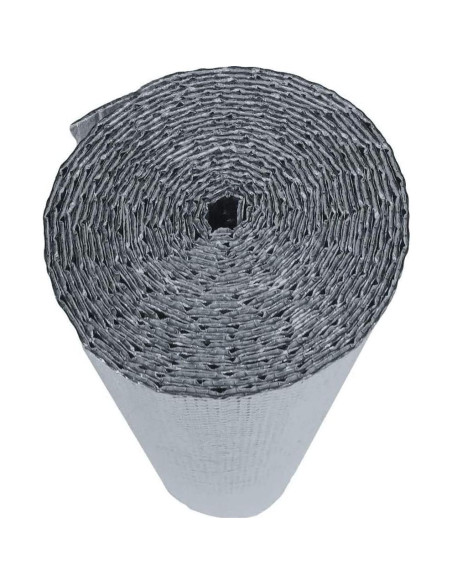 Aislamiento Burbuja Doble US Energy 30.48x304.8cm Plata