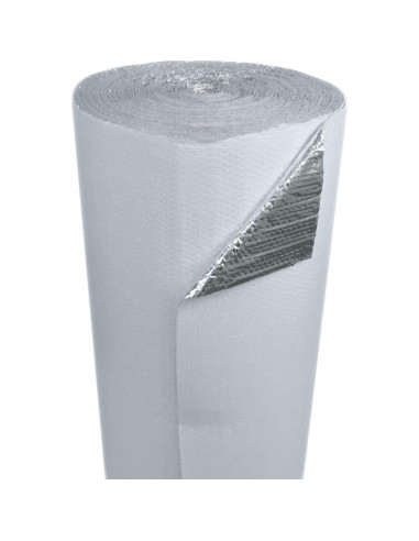Aislante Térmico Burbuja Doble Reflectante Aluminio R8 50m