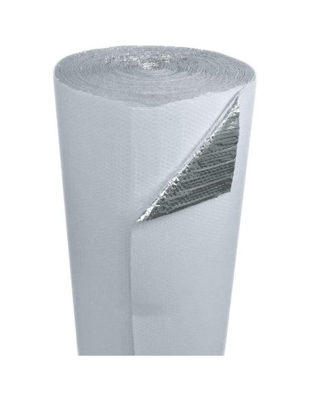 Aislante Térmico Burbuja Doble Reflectante Aluminio R8 50m