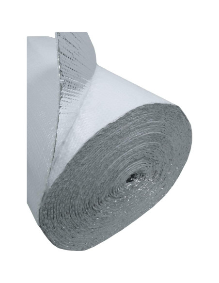 Aislante Térmico Burbuja Doble Reflectante Aluminio R8 50m