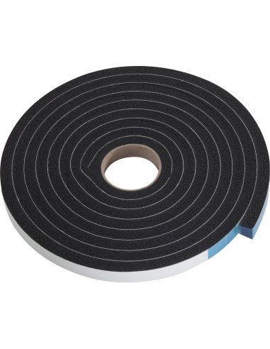 Sello de Ventana de Esponja M-D 3/8" x 1/2" x 10 ft Negro