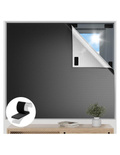 Cortinas Blackout Esteh 91.44x144.78cm Negros 100% Oscuridad