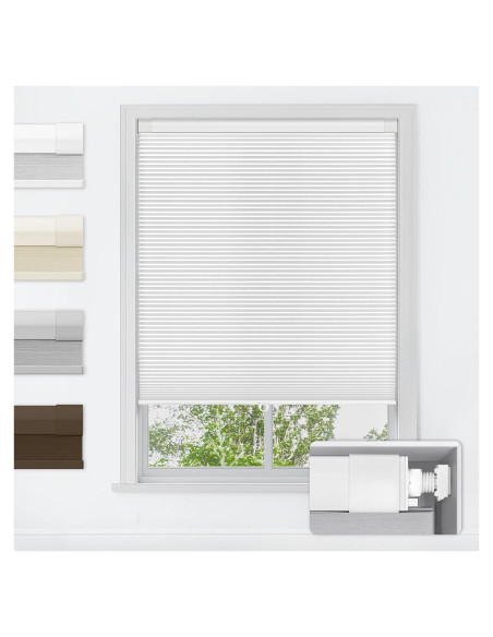 Cortinas Celulares LazBlinds 60 cm x 91 cm Blackout Sin Taladro Cortinas Celulares LazBlinds 60 cm x 91 cm Blackout Sin Taladro