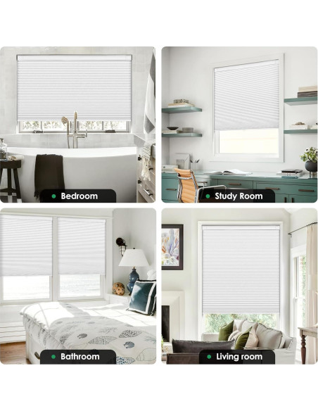 Cortinas Celulares LazBlinds 60 cm x 91 cm Blackout Sin Taladro Cortinas Celulares LazBlinds 60 cm x 91 cm Blackout Sin Taladro