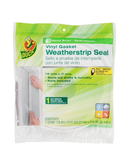 Sello de Burlete de Vinilo Duck 1280121 5.18m para Puertas y Ventanas