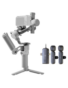 Estabilizador Gimbal DJI RS 4 Mini 3 Ejes + Micrófono Inalámbrico