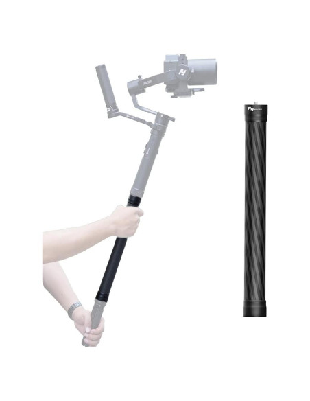 Barra de extensión fibra de carbono FeiyuTech 28 cm ligera Barra de extensión fibra de carbono FeiyuTech 28 cm ligera
