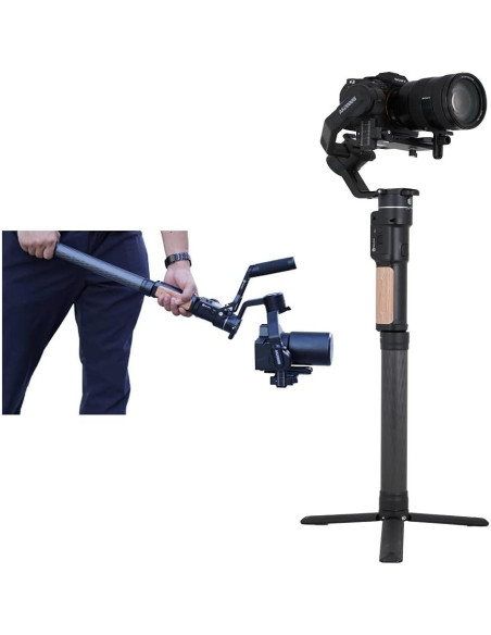 Barra de extensión fibra de carbono FeiyuTech 28 cm ligera Barra de extensión fibra de carbono FeiyuTech 28 cm ligera