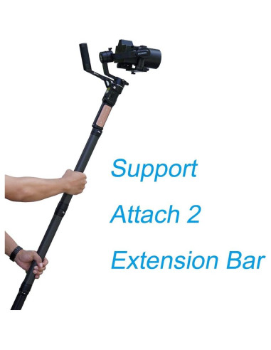 Barra de extensión fibra de carbono FeiyuTech 28 cm ligera