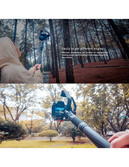 Barra de extensión fibra de carbono FeiyuTech 28 cm ligera Barra de extensión fibra de carbono FeiyuTech 28 cm ligera