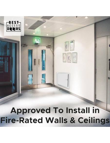 Puerta de Acceso Metálica Aislada 60x90 cm Mejor Acceso