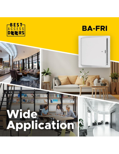 Puerta de Acceso Metálica Aislada 60x90 cm Mejor Acceso