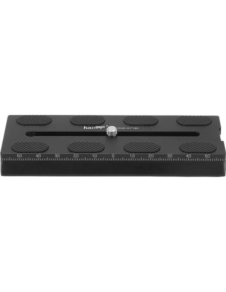 Placa de liberación rápida Haoge HQR-RY120 120mm para DJI Ronin-S