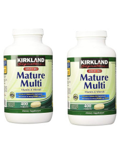 Multivitaminas Adulto 50+ Kirkland Signature 400 Tabletas
