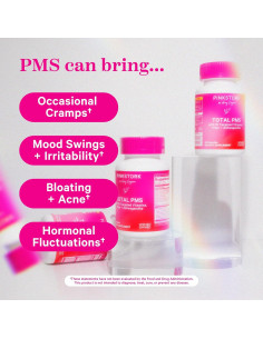 Suplemento PMS Pink Stork - 60 Cápsulas para Equilibrio Hormonal 2