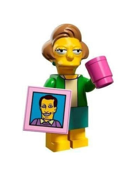 Minifigura Edna Krabappel LEGO Simpsons Serie 2 9g Minifigura Edna Krabappel LEGO Simpsons Serie 2 9g