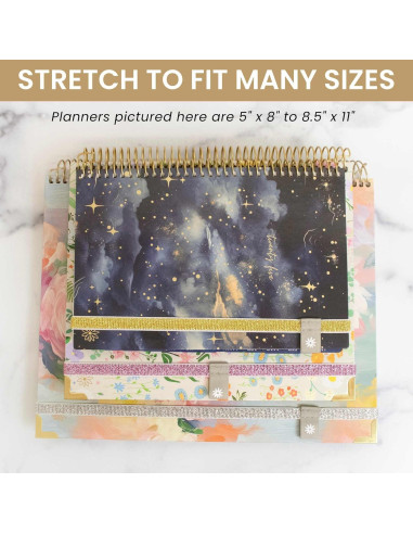 Bandas Elásticas Bloom Daily - Set de 3 Dorado, Rosa, Plateado