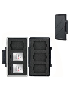 Soporte para 6 tarjetas XQD/CFexpress Tipo B JJC resistente al agua