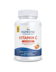 Gomitas de Vitamina C Nordic Naturals 120 unidades 250 mg Mandarina