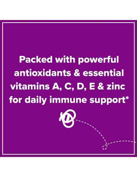 Suplemento Gummy Inmunológico Zarbee's 60 Unidades Sabor Baya