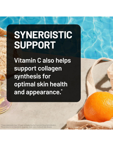 NatureWise Vitamina C 1000mg Vegana - 360 Cápsulas Antioxidantes