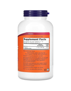 Cristales de Vitamina C Now Foods 454 g Antioxidante Grado Farmacéutico 2