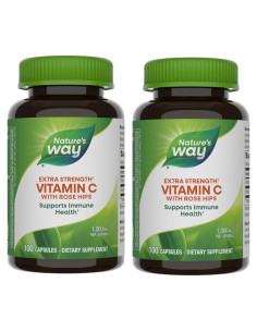 Vitamina C Extra Fuerte Nature's Way 1000 mg con Rosa Mosqueta