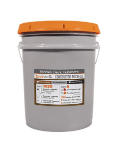 Sujetadores Ocultos DeckWise Ipe Clip Extreme Gris 1050 Piezas