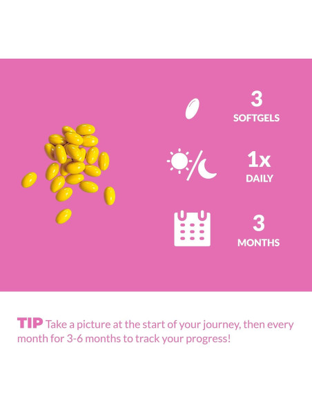 Suplemento para Crecimiento de Cabello UpNourish 119g - Mujeres