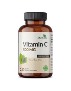 Vitamina C 500mg Futurebiotics - 250 Tabletas Veganas